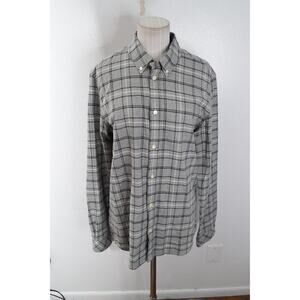 SAMSOE SAMSOE Jay CX 6423 Shirt Button Down Size Medium 40 Plaid Gray